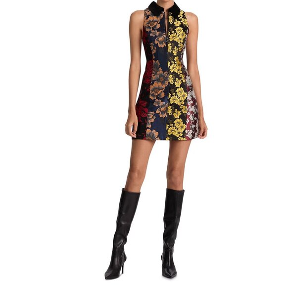 Alice and Olivia Velia Sleeveless Mini Dress - Picture 5 of 6